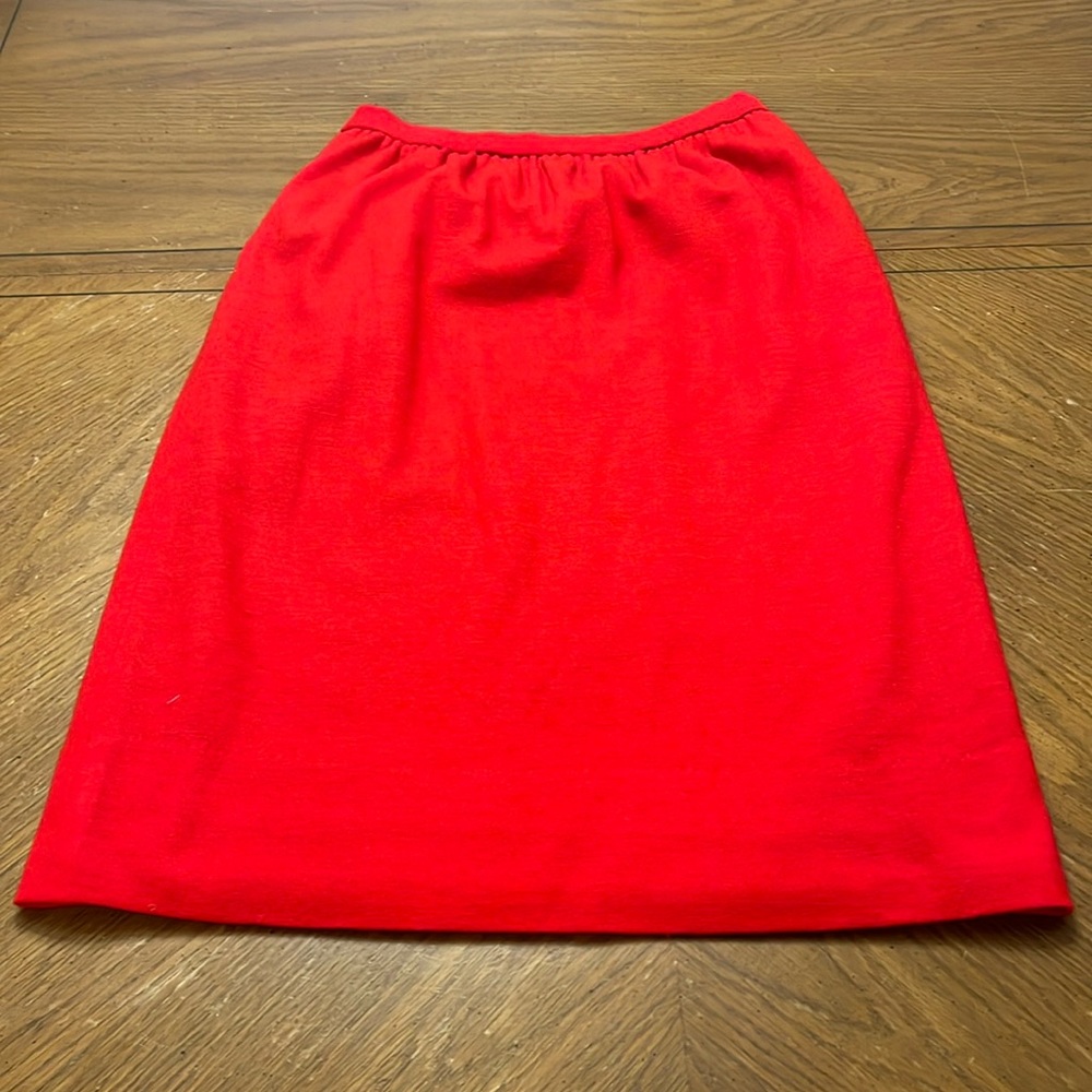 Vintage Red Women's A-Line Skirt